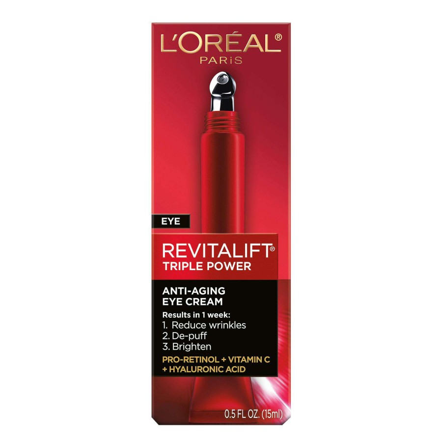 Eye Treatments * | Revitalift Triple Power Eye Treatment, Anti Aging L'Oreal Best-Selling