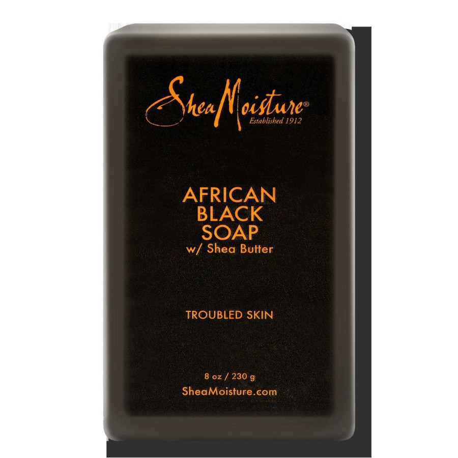 Treatment & Serums * | African Black Soap Bar Soap Sheamoisture Unique