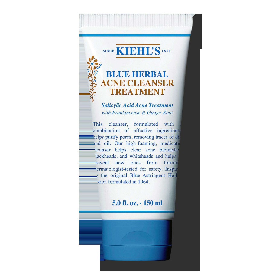 Treatment & Serums * | Blue Herbal Blemish Cleanser Treatment Kiehl'S Since 1851 Best-Selling