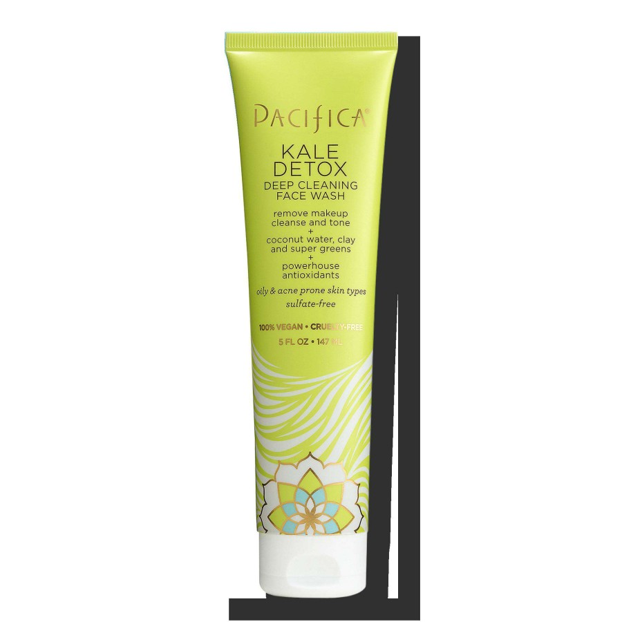 Cleansers * | Kale Detox Deep Cleaning Face Wash Pacifica Discount