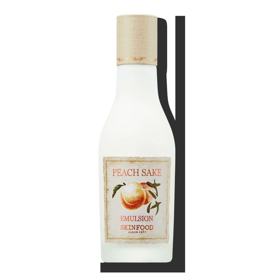 Moisturizers * | Peach Sake Emulsion Skinfood Clearance Sale