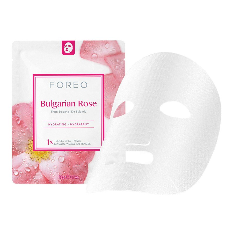 Treatment & Serums * | Bulgarian Rose Farm To Face Sheet Mask Foreo Best Quality