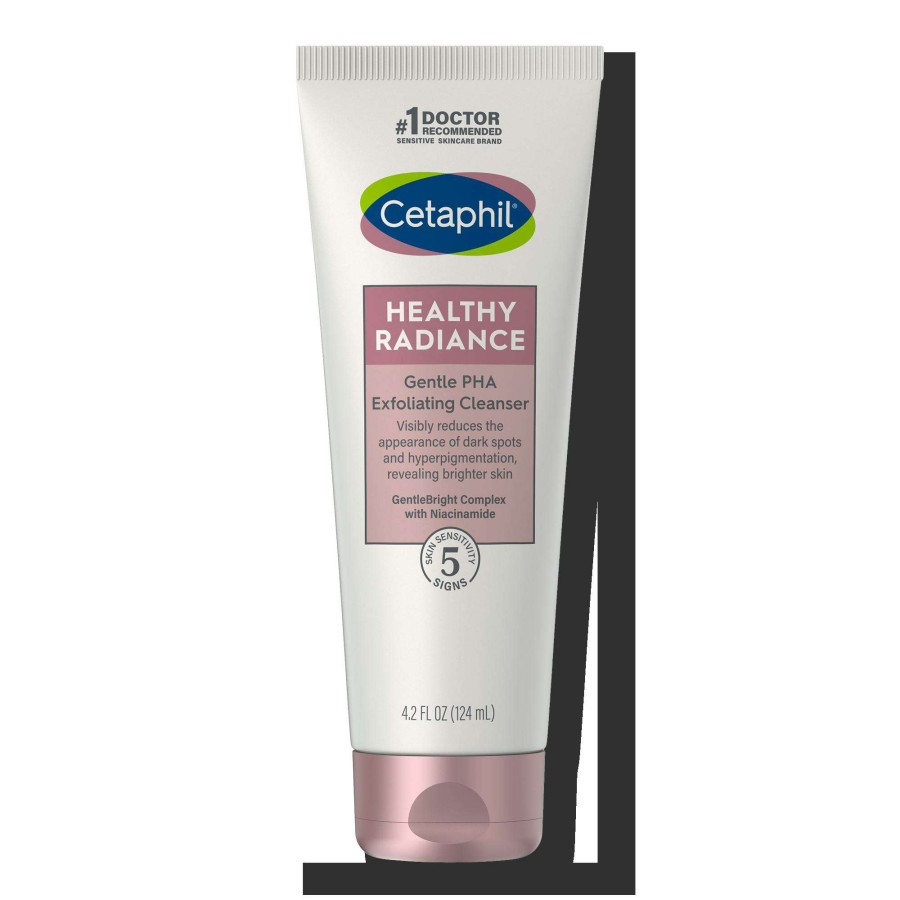 Cleansers * | Healthy Radiance Gentle Exfoliating Facial Cleanser Cetaphil Classical