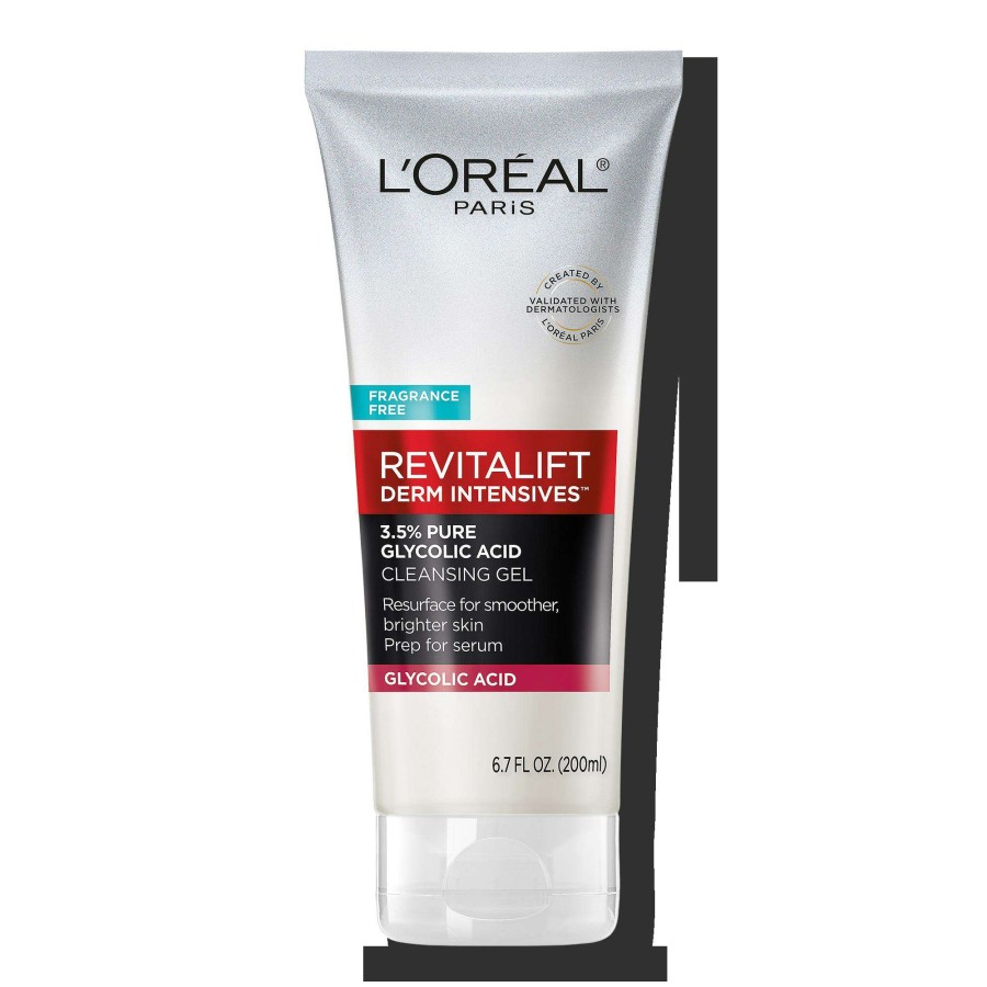 Cleansers * | Revitalift Derm Intensives 3.5% Glycolic Acid Cleansing Gel L'Oreal Cheap Online