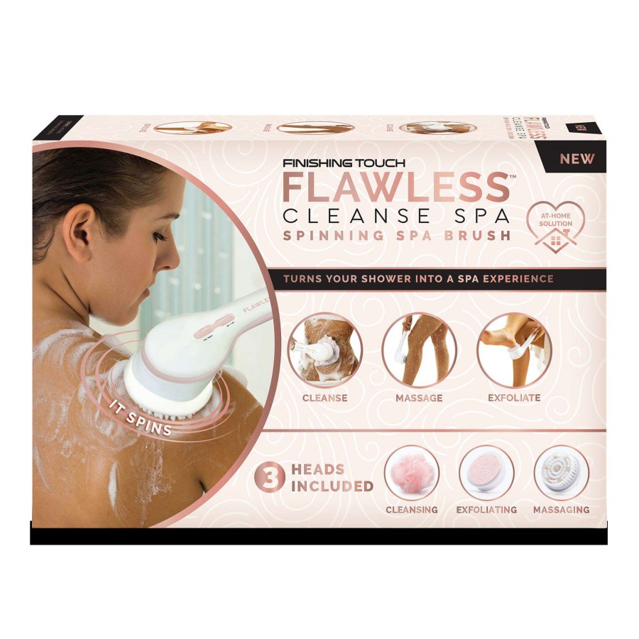 Skincare Tools * | Cleanse Spa Shower Wand Flawless By Finishing Touch Discount