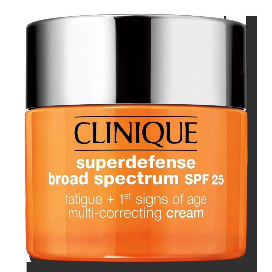 Moisturizers * | Superdefense Broad Spectrum Spf 25 Multi-Correcting Cream Very Dry To Dry Combination Clinique Lower Prices