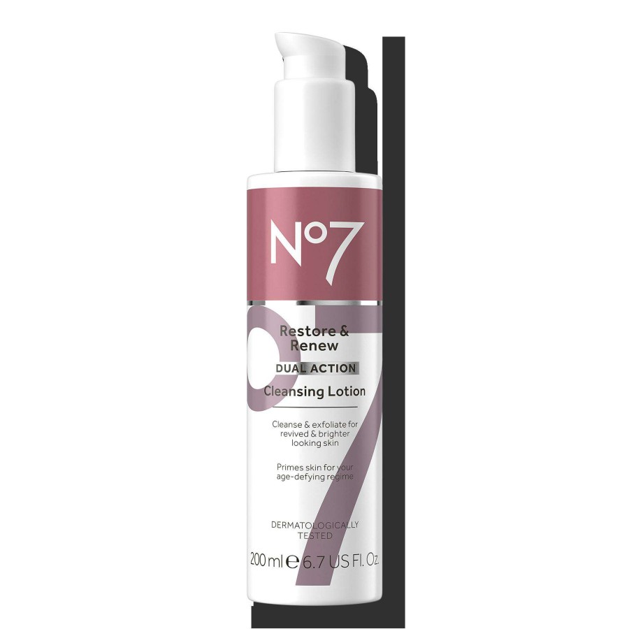 Cleansers * | Restore & Renew Dual Action Cleansing Lotion No7 Special Offers