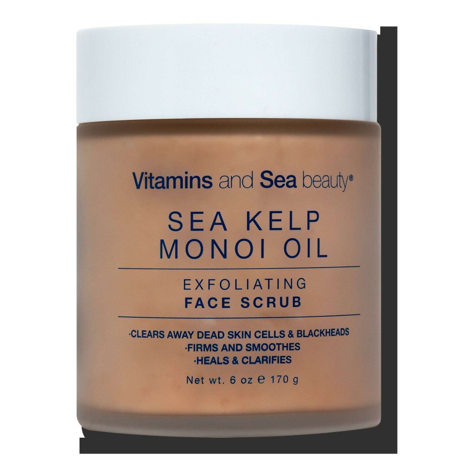 Skin Care * | Monoi Oil & Sea Kelp Exfoliating Face Scrub Vitaminsea.Beauty Clearance Sale