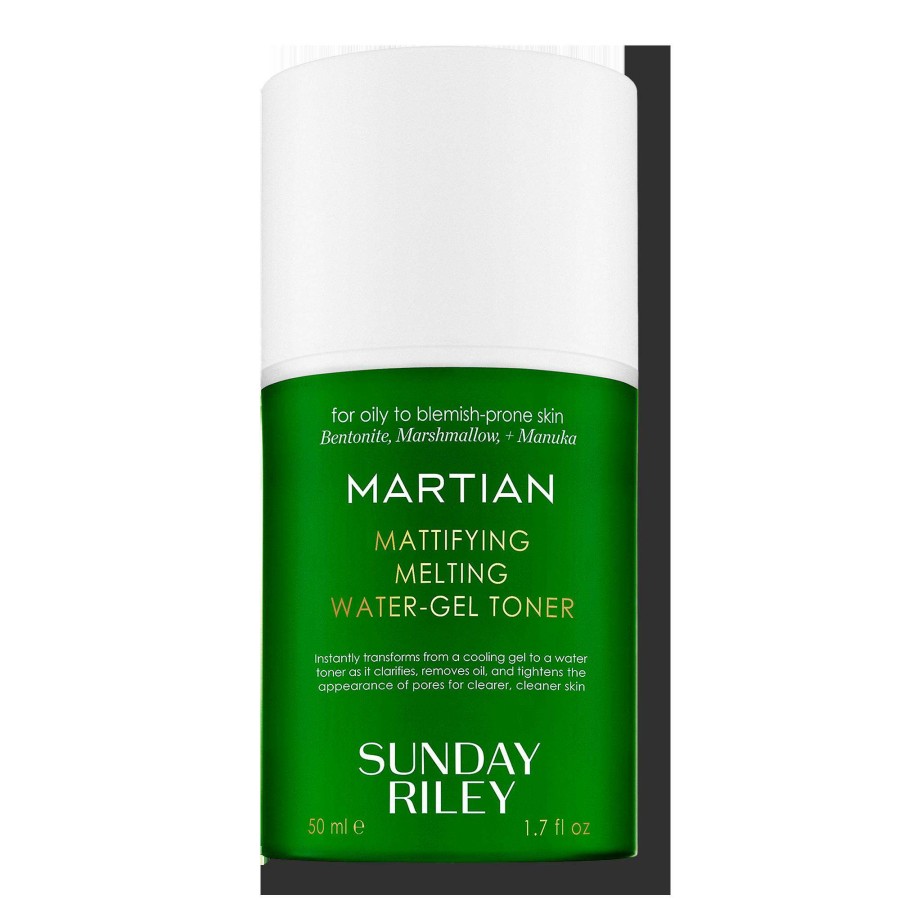 Cleansers * | Martian Mattifying Melting Water-Gel Toner Sunday Riley Unique