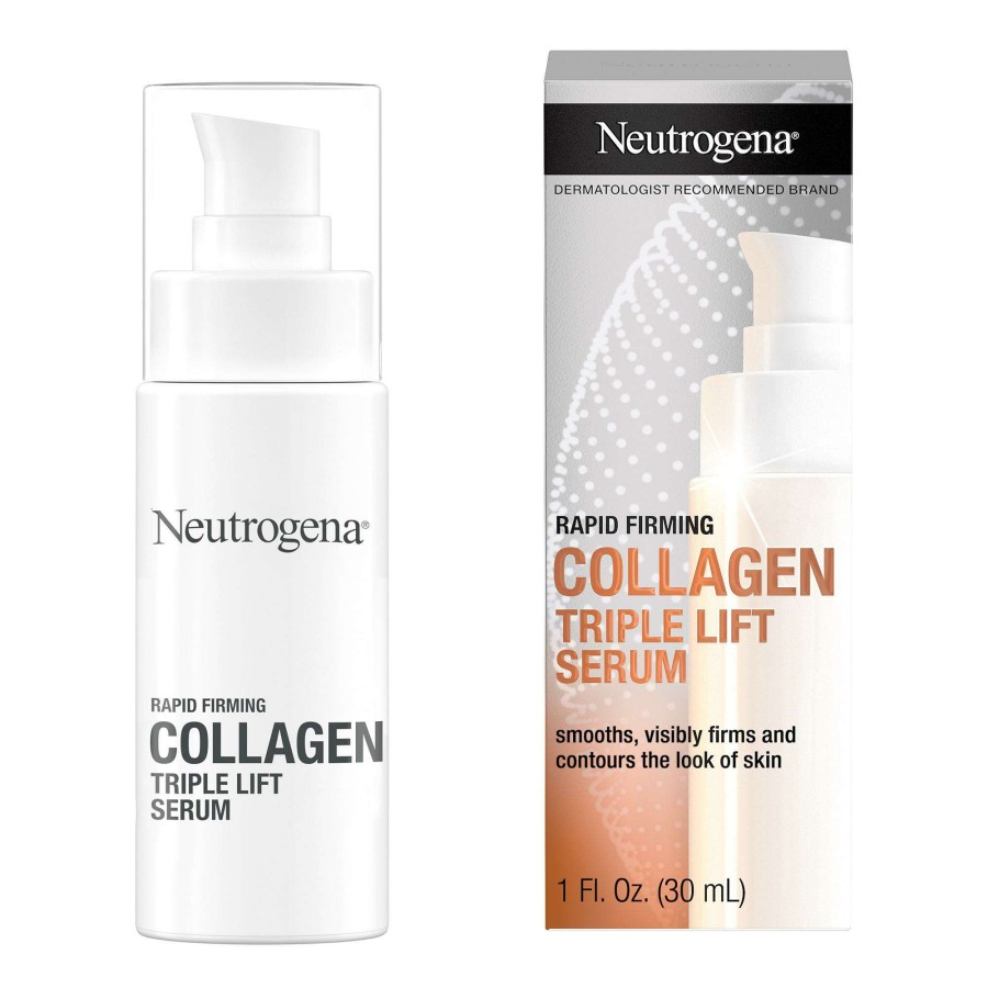 Treatment & Serums * | Rapid Firming Collagen Triple Lift Face Serum Neutrogena Online Store