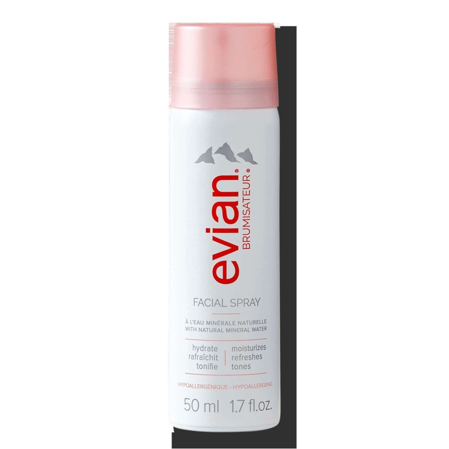 Skin Care * | Travel Size Natural Mineral Water Facial Spray Evian Mineral Spray Best-Selling