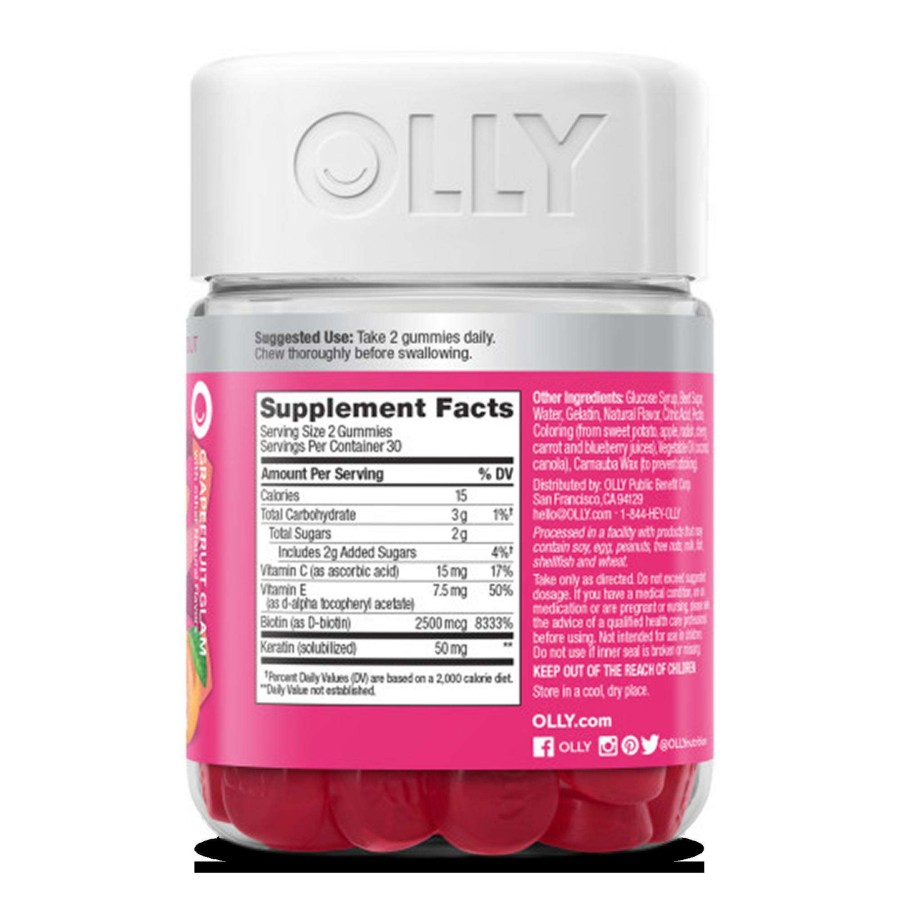 Skin Care * | Undeniable Beauty Gummy Supplement With Biotin Olly Sale Online