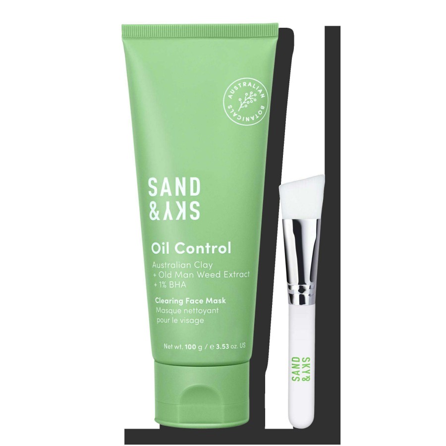 Skin Care * | Oil Control Clearing Face Mask Sand & Sky Best-Selling