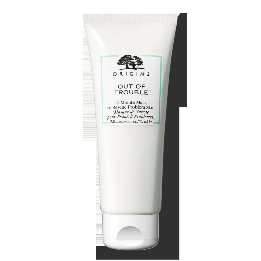 Treatment & Serums * | Out Of Trouble 10 Minute Mask To Rescue Problem Skin Origins Best Price