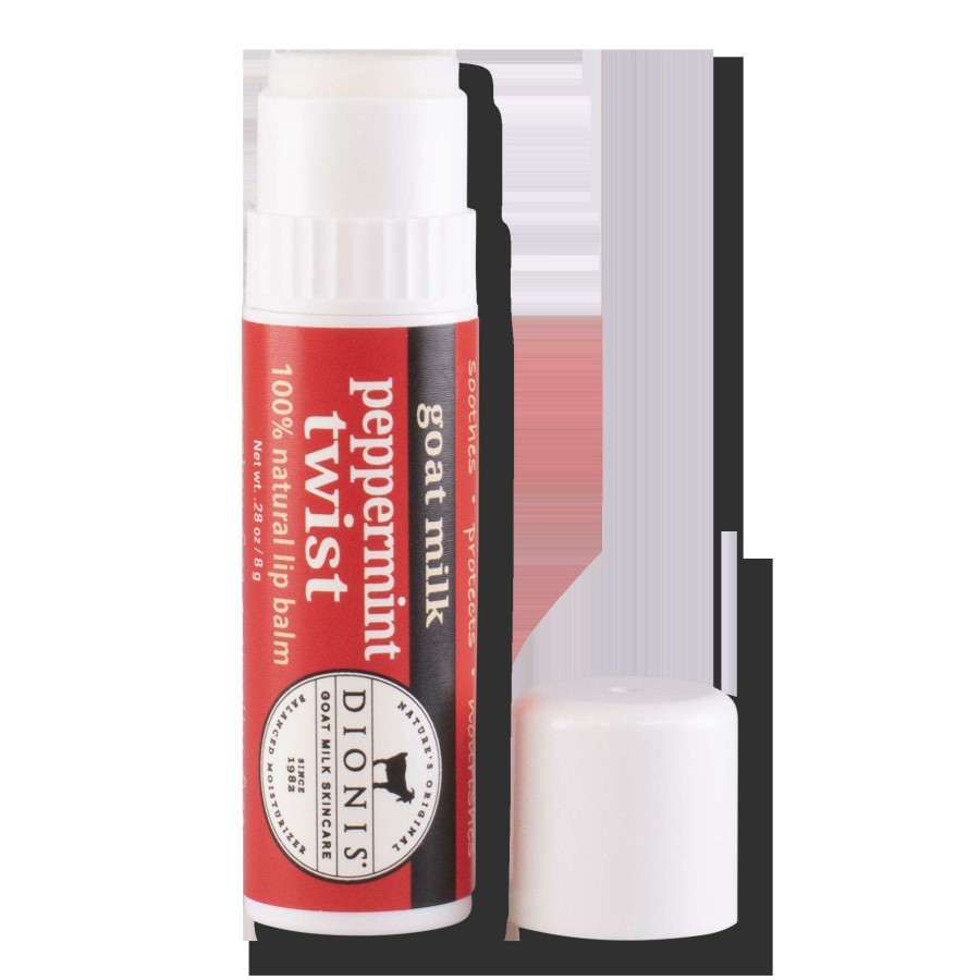 Moisturizers * | Peppermint Twist Goat Milk Lip Balm Dionis Special Offers