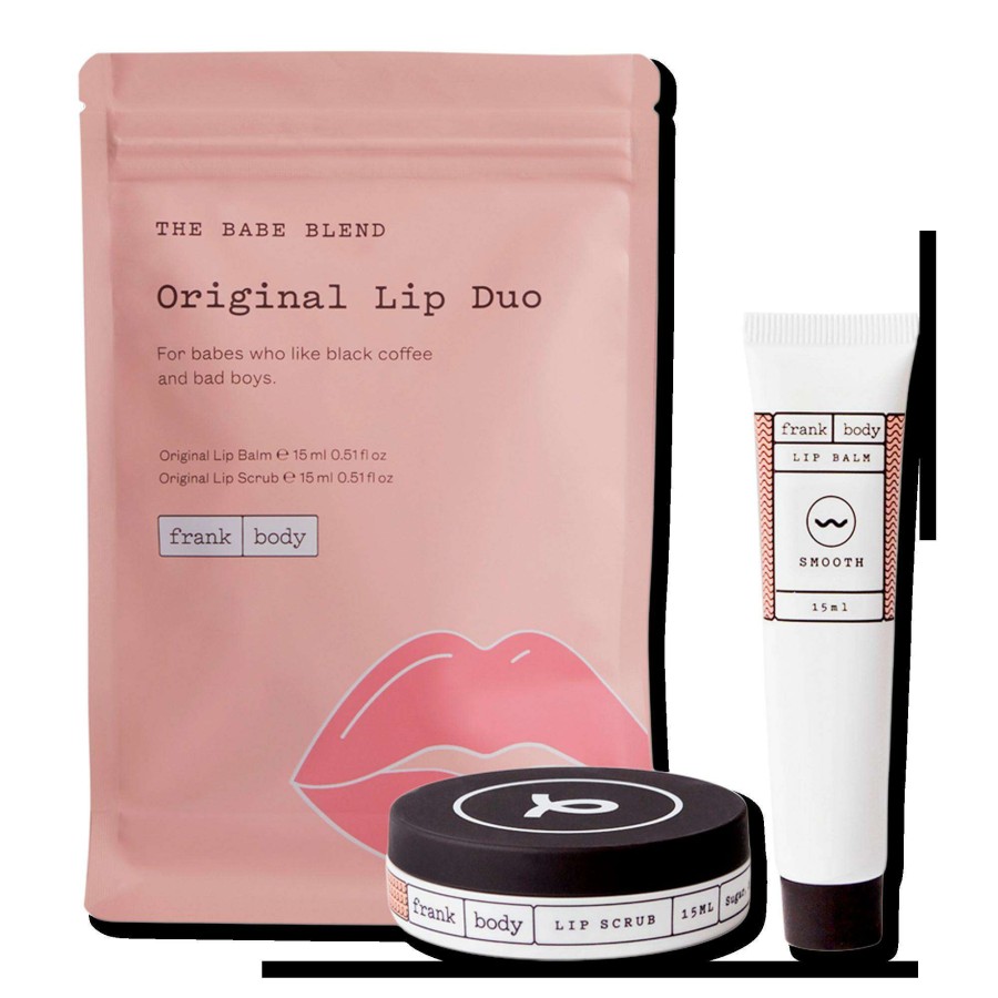 Cleansers * | Original Lip Duo Frank Body Cheap Online