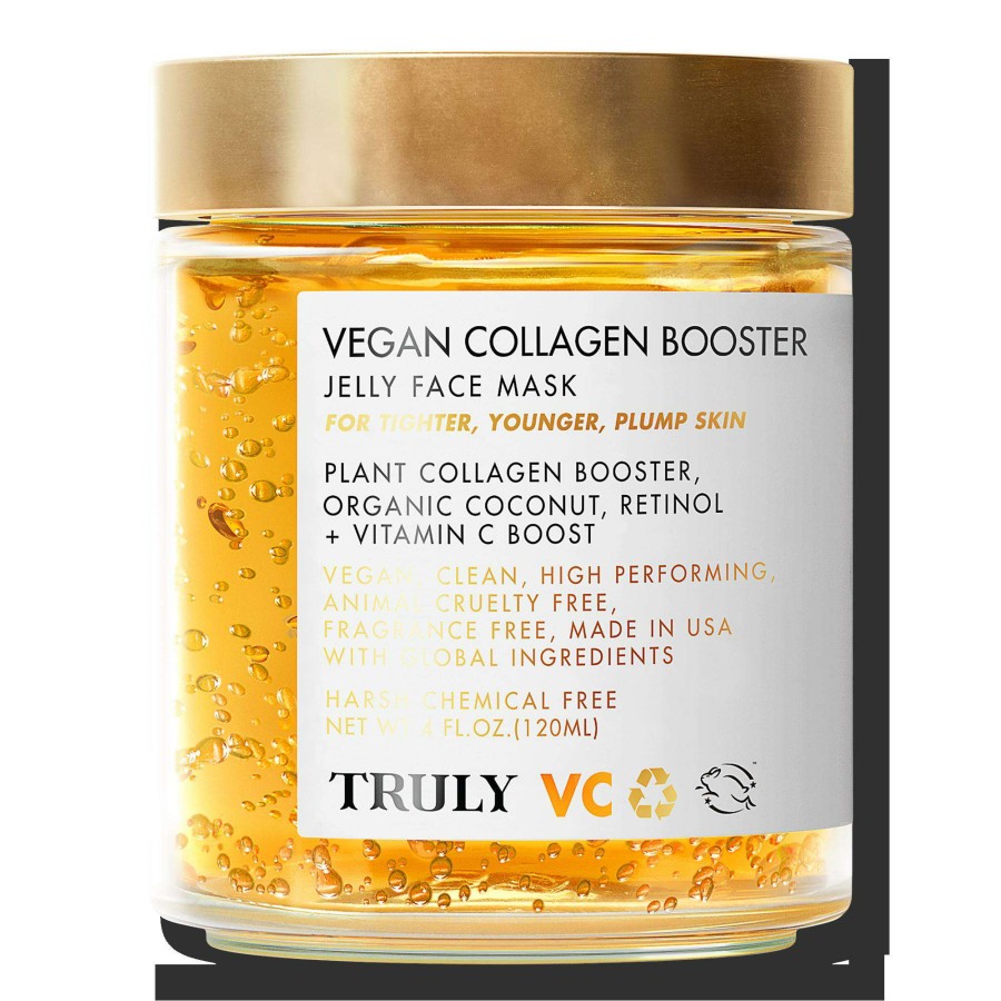 Treatment & Serums * | Vegan Collagen Booster Anti Aging Jelly Face Mask Truly Sale Online