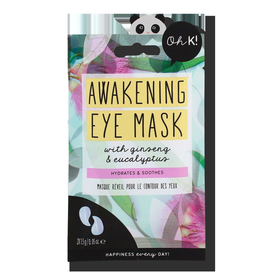 Eye Treatments * | Ginseng And Eucalyptus Under Eye Masks Oh K! Sale Online