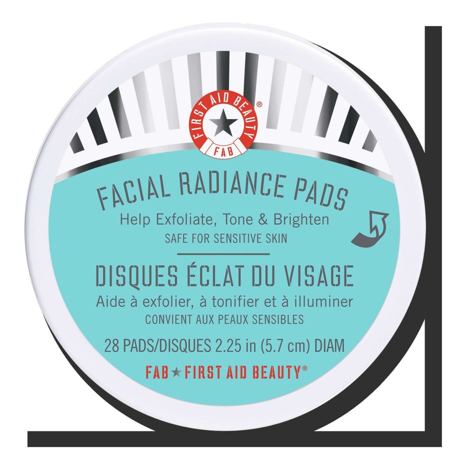 Cleansers * | Travel Size Facial Radiance Pads First Aid Beauty Special Offers