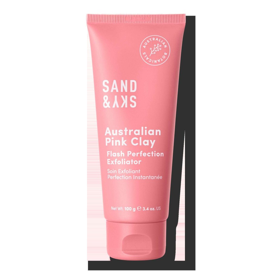 Skin Care * | Australian Pink Clay Flash Perfection Exfoliating Treatment Sand & Sky Best-Selling