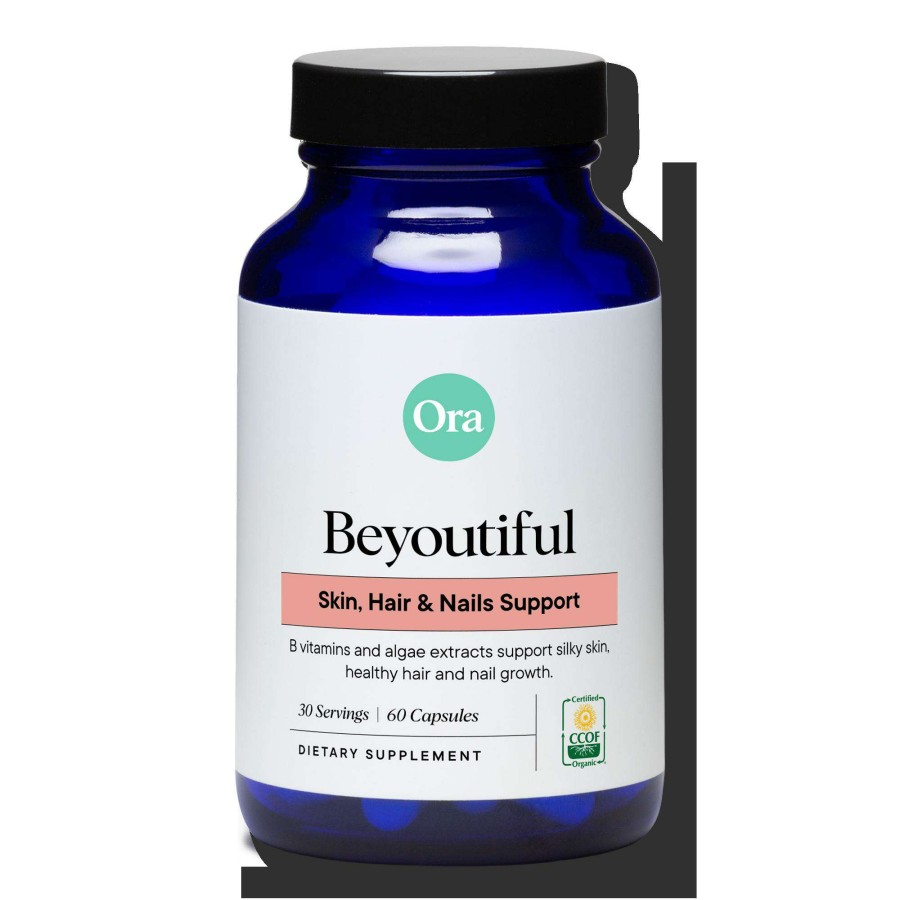 Skin Care * | Beyoutiful Hair, Skin & Nails Supplement Ora Organic Crazy Deals