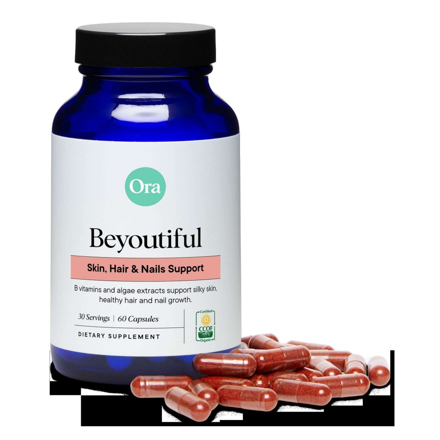 Skin Care * | Beyoutiful Hair, Skin & Nails Supplement Ora Organic Crazy Deals