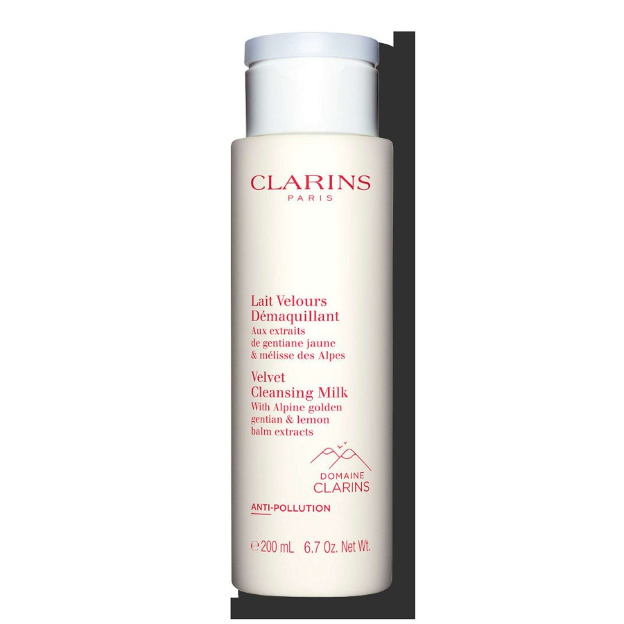 Cleansers * | Velvet Cleansing Milk Clarins High Quality