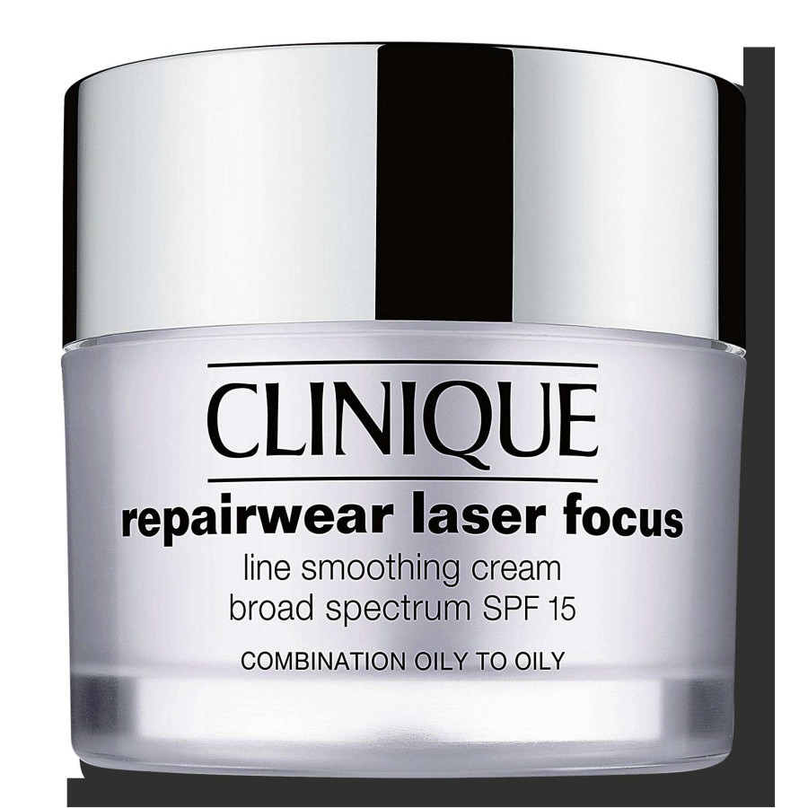 Moisturizers * | Repairwear Laser Focus Line Smoothing Cream Broad Spectrum Spf 15 Combination Oil To Oily Clinique High Quality