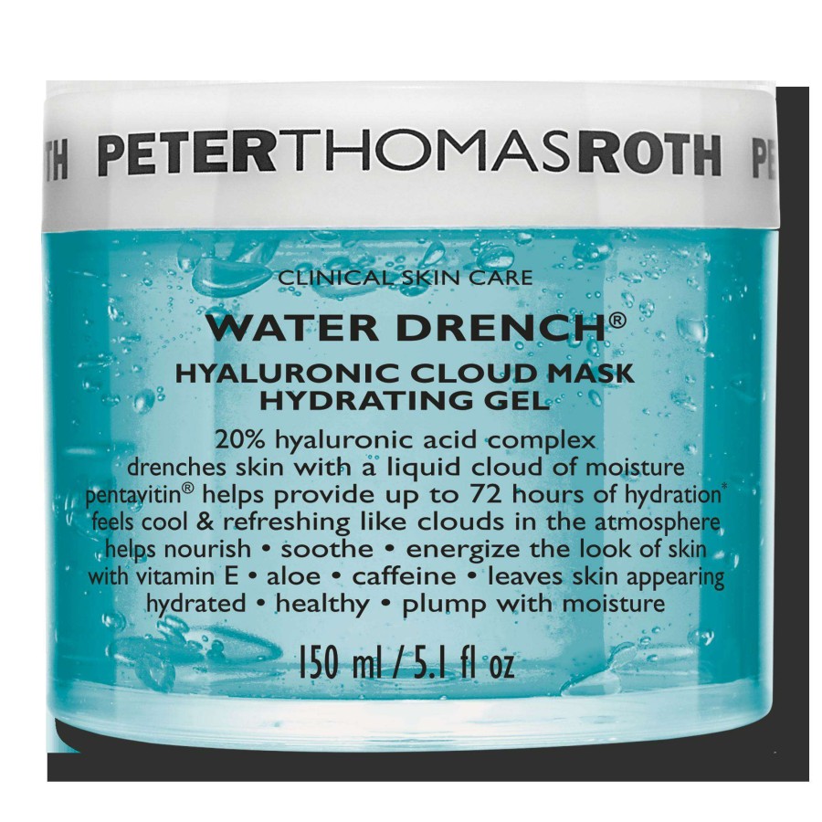 Treatment & Serums * | Water Drench Hyaluronic Cloud Mask Hydrating Gel Peter Thomas Roth High Quality