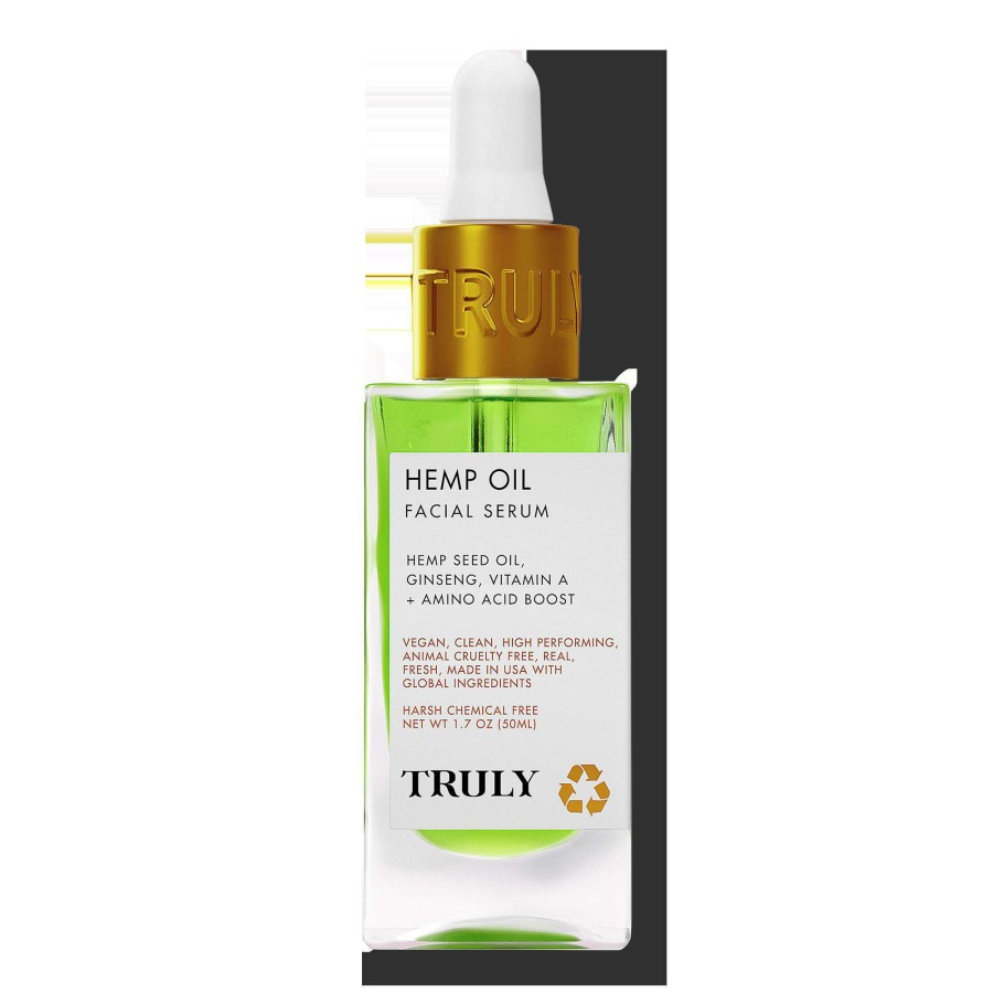 Treatment & Serums * | Hemp Oil Facial Serum Truly Lower Prices