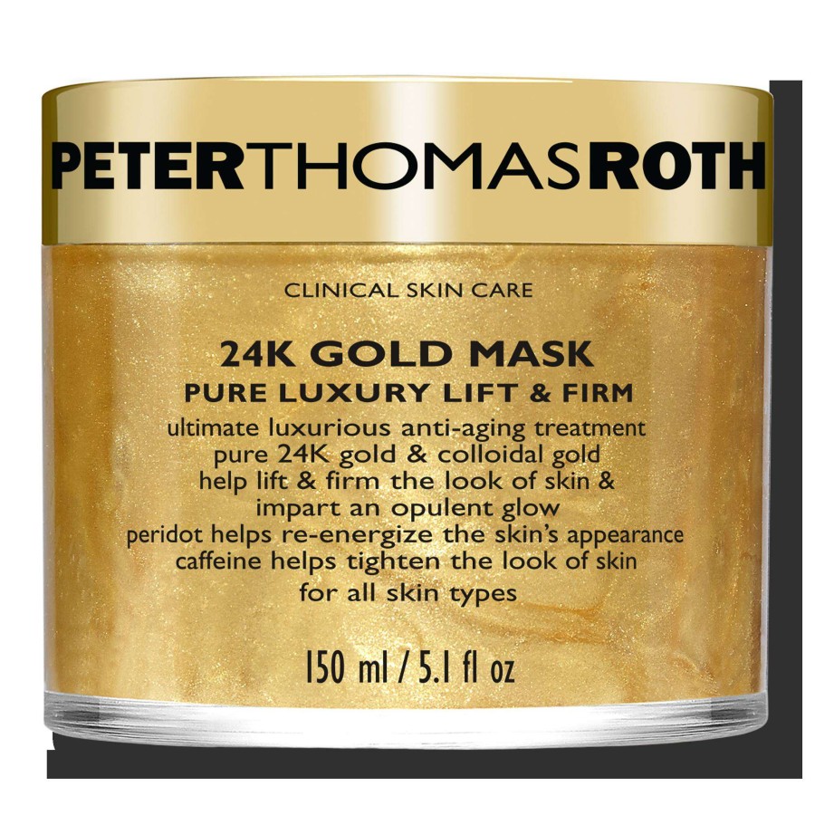 Treatment & Serums * | 24K Gold Mask Pure Luxury Lift & Firm Peter Thomas Roth Crazy Deals