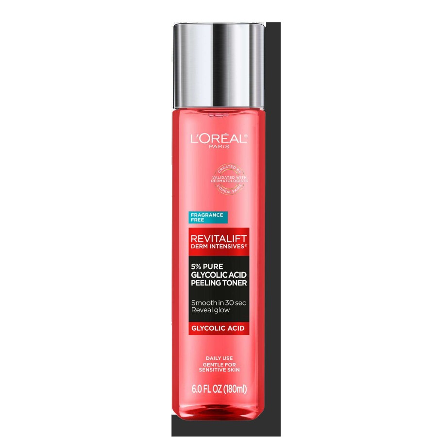 Cleansers * | Revitalift 5% Glycolic Acid Peeling Exfoliating Toner L'Oreal Clearance Sale