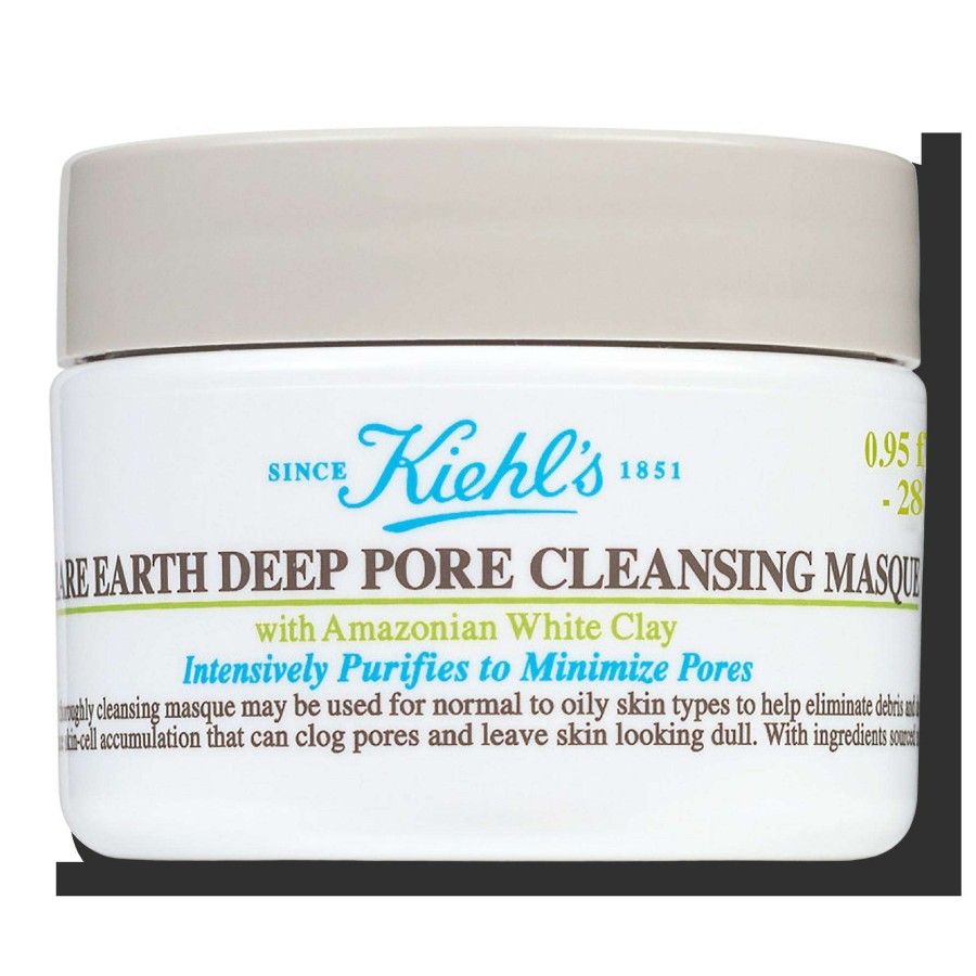 Treatment & Serums * | Travel Size Rare Earth Deep Pore Cleansing Mask Kiehl'S Since 1851 Lower Prices