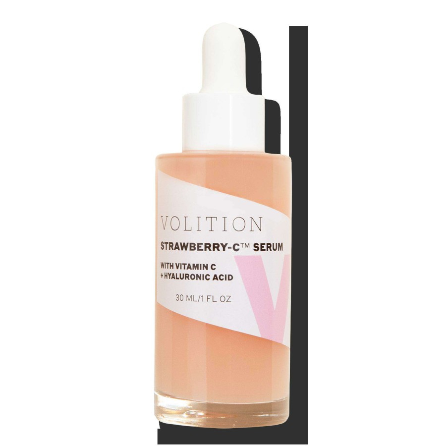 Treatment & Serums * | Strawberry-C Brightening Serum With Vitamin C + Hyaluronic Acid Volition Lower Prices