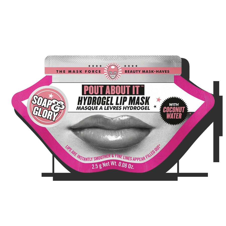 Moisturizers * | Pout About It Hydrogel Lip Mask Soap & Glory Lower Prices