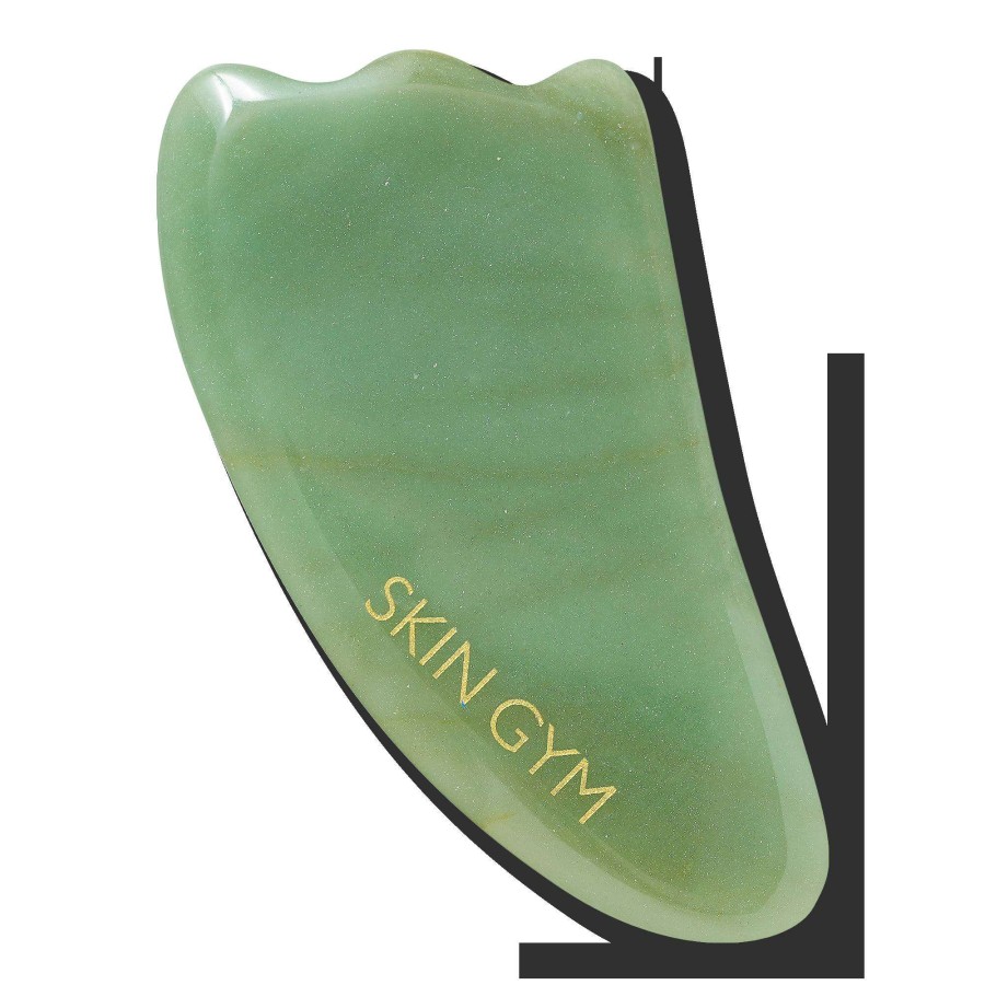 Skincare Tools * | Jade Gua Sha Crystal Beauty Tool Skin Gym Lower Prices