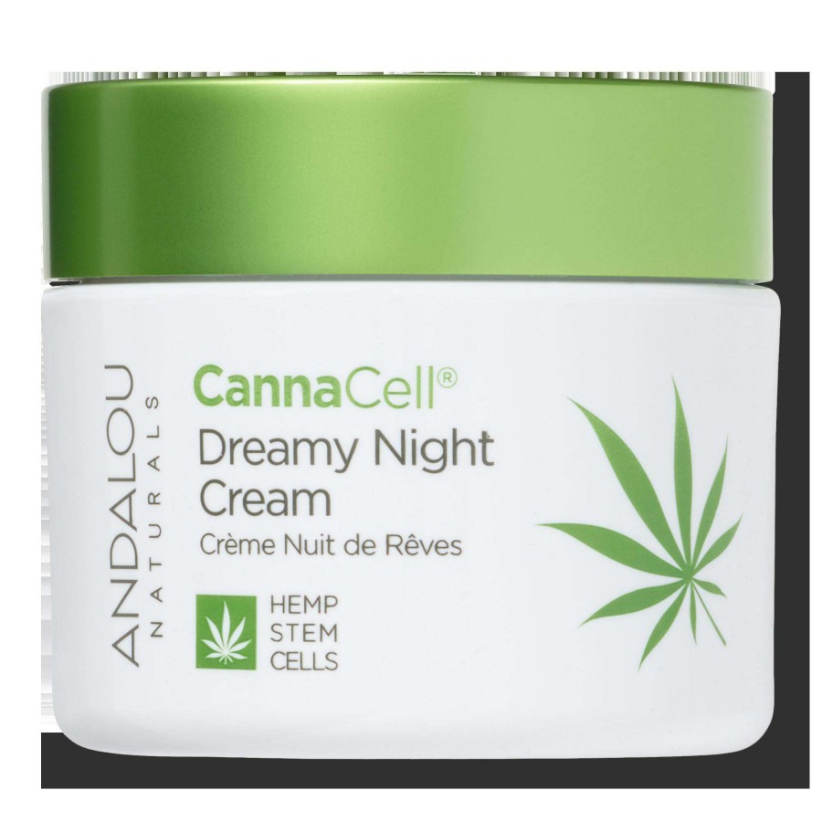 Moisturizers * | Cannacell Dreamy Night Cream Andalou Naturals Best Quality