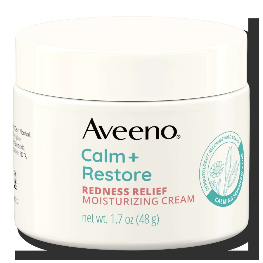 Moisturizers * | Calm + Restore Redness Relief Cream, Face Moisturizer Aveeno High Quality