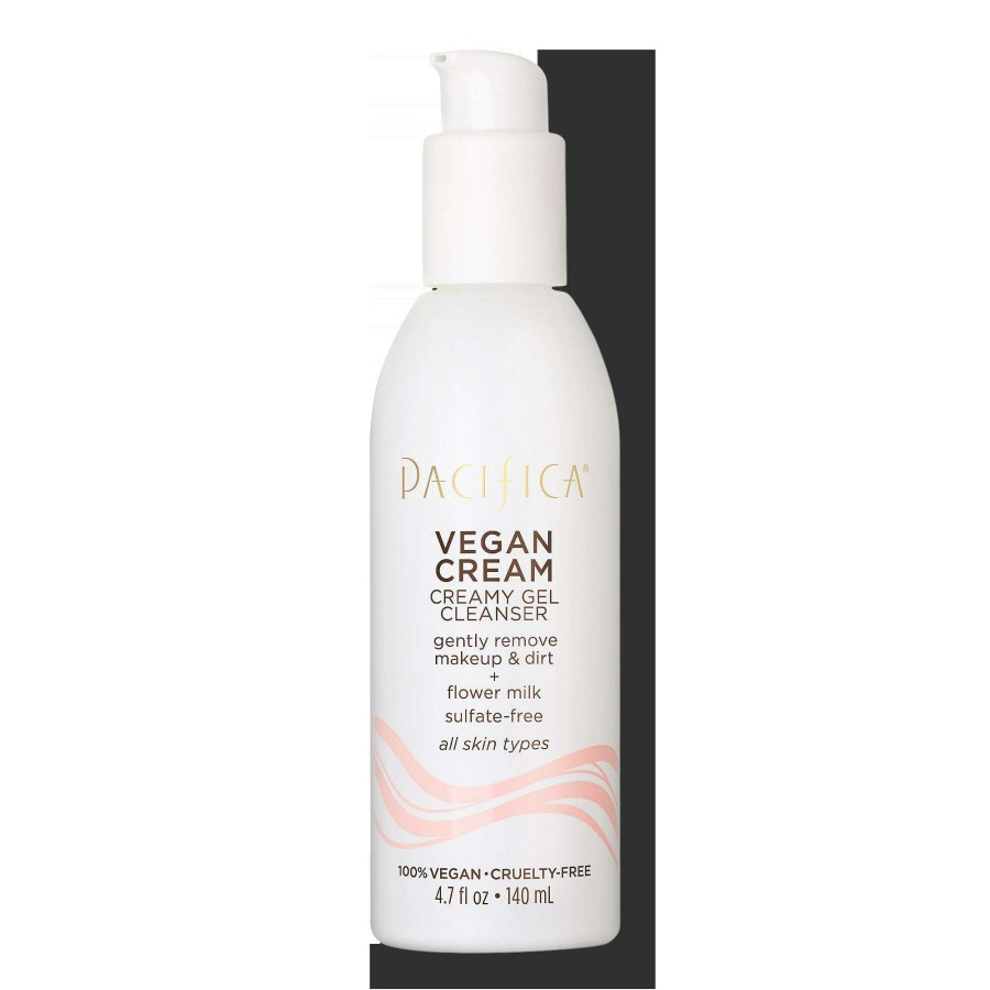 Cleansers * | Vegan Collagen Creamy Gel Facial Cleanser Pacifica Official