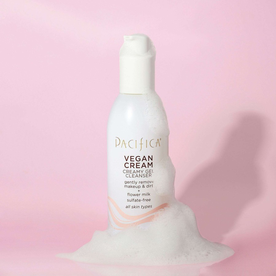 Cleansers * | Vegan Collagen Creamy Gel Facial Cleanser Pacifica Official