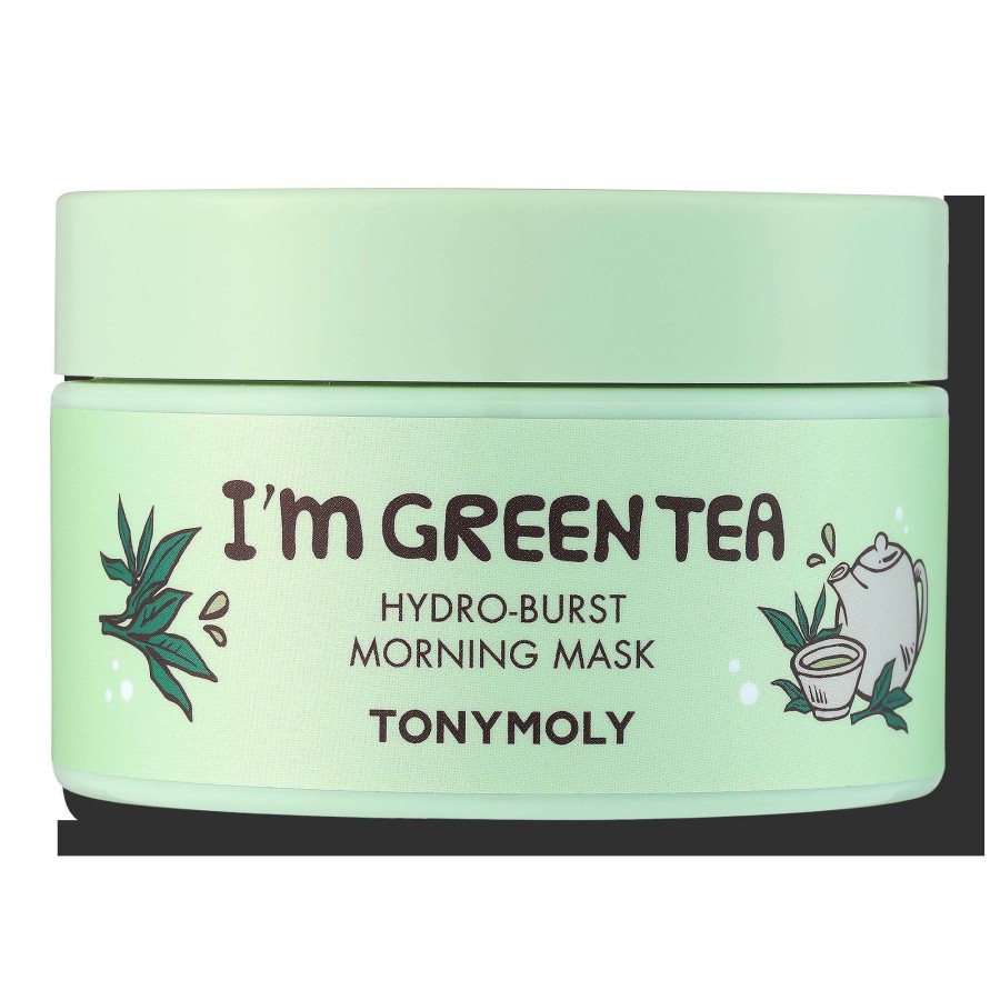 Treatment & Serums * | I'M Green Tea Hydro-Burst Morning Mask Tonymoly Unique