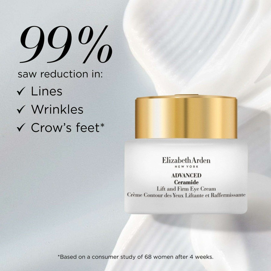 Eye Treatments * | Advanced Ceramide Lift And Firm Eye Cream Elizabeth Arden Lower Prices