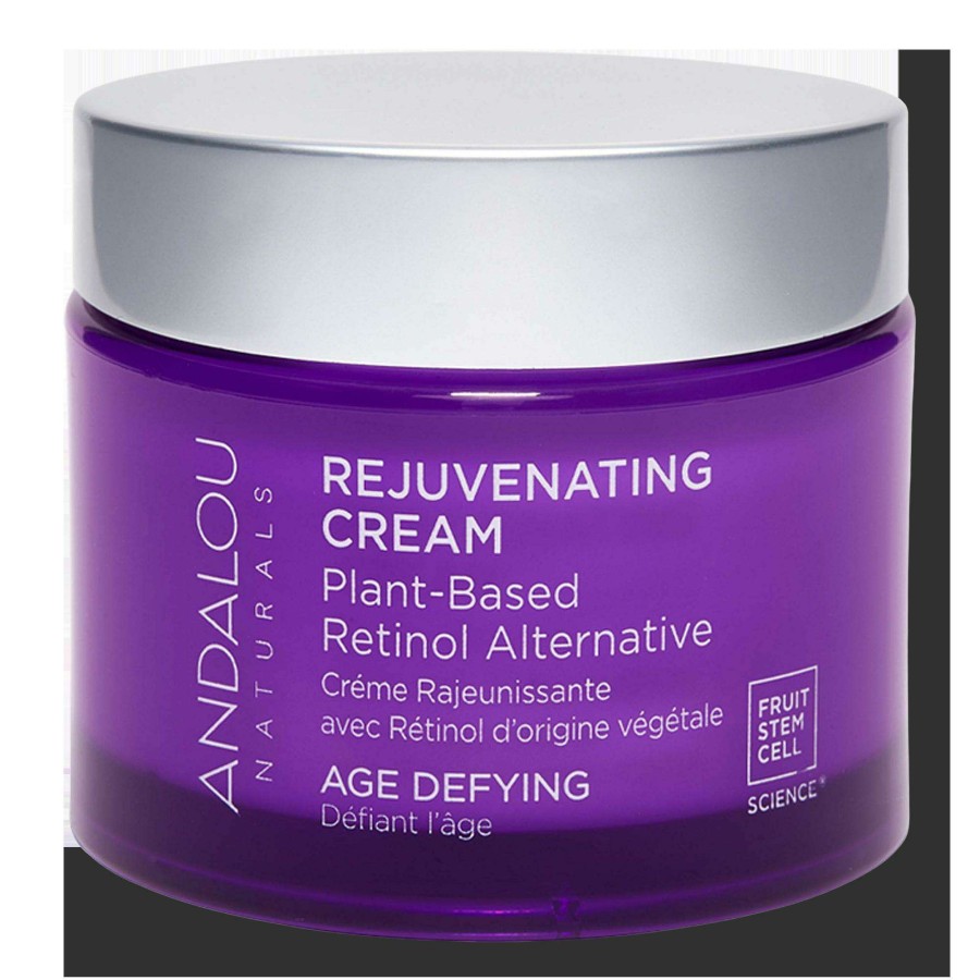 Moisturizers * | Age Defying Rejuvenating Plant Based Retinol Alternative Cream Andalou Naturals High Quality