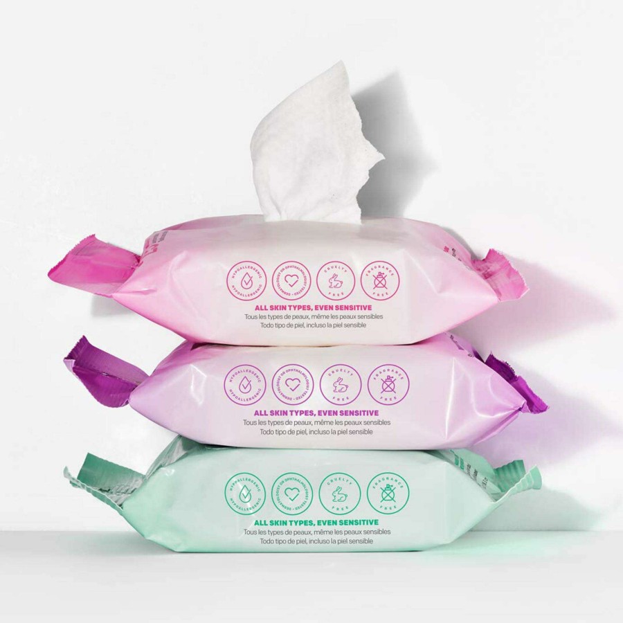 Cleansers * | Biodegradable Clear Complexion Makeup Remover Cleansing Towelettes Almay Sale Online