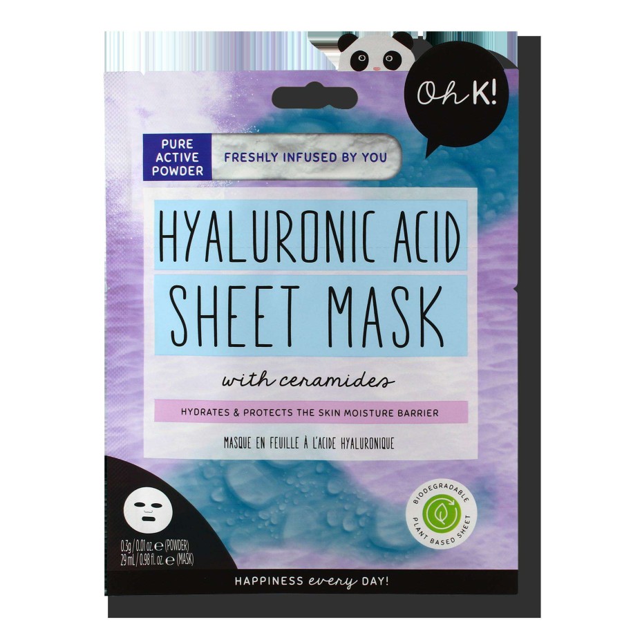 Treatment & Serums * | Hyaluronic Acid Sheet Mask Oh K! Unique