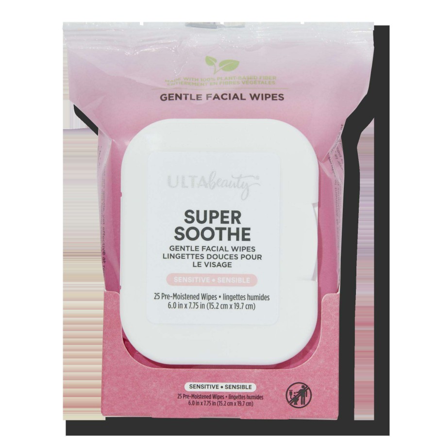 Cleansers * | Super Soothe Gentle Facial Wipes Ulta Beauty Collection Cheap Online