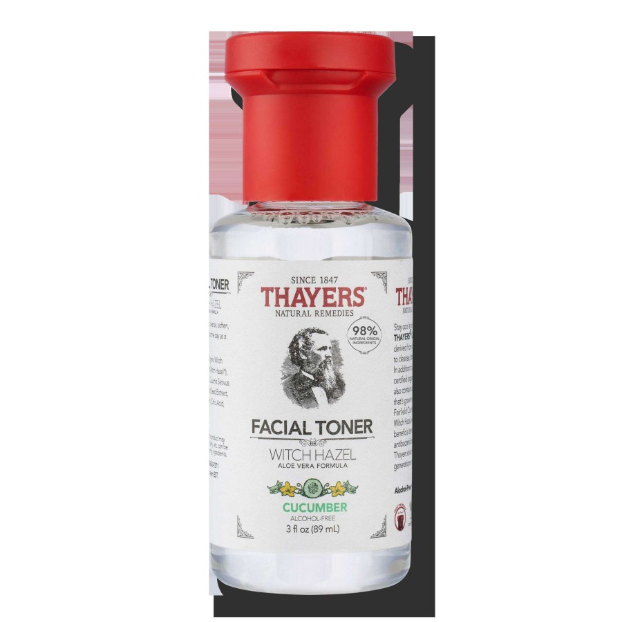 Skin Care * | Travel Size Alcohol-Free Witch Hazel Toner Thayers Unique