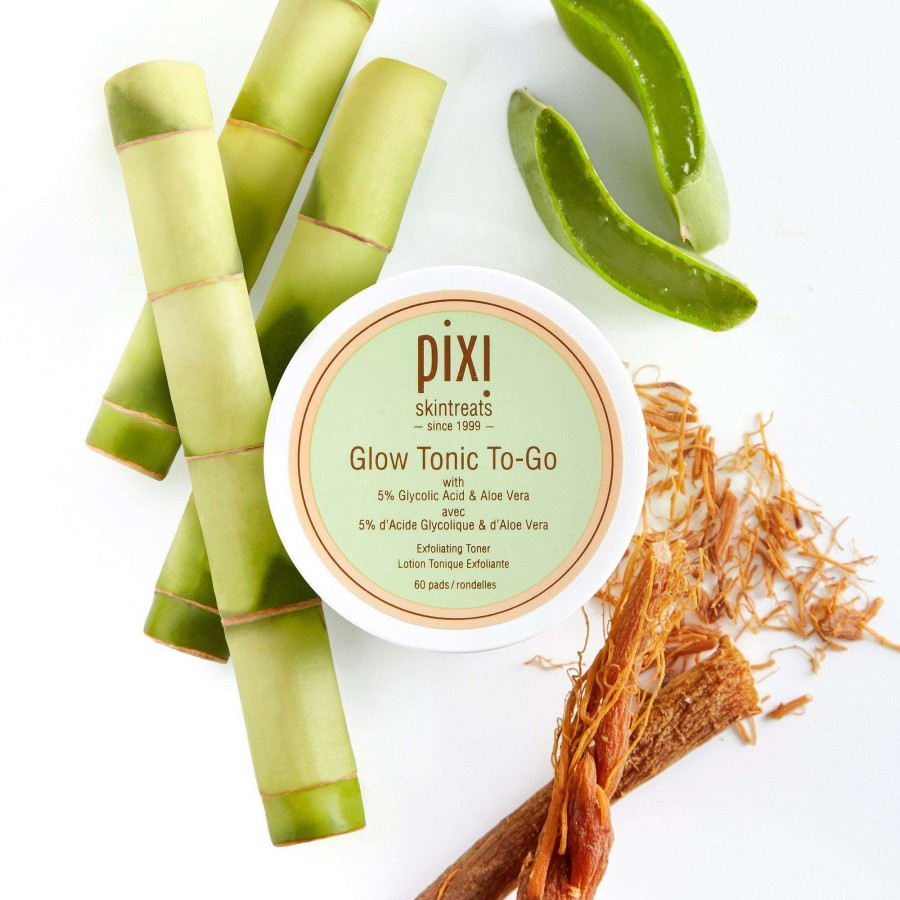 Cleansers * | Glow Tonic To-Go Pads Pixi Classical