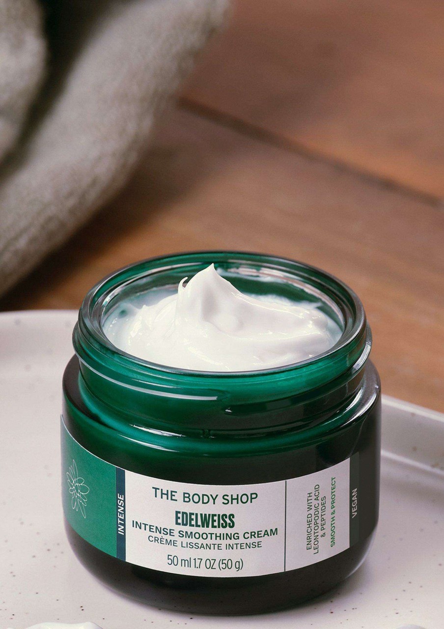 Moisturizers * | Edelweiss Intense Smoothing Day Cream The Body Shop Unique