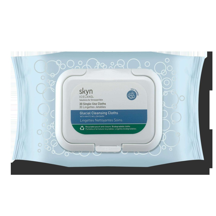 Cleansers * | Glacial Cleansing Cloths Skyn Iceland Discount